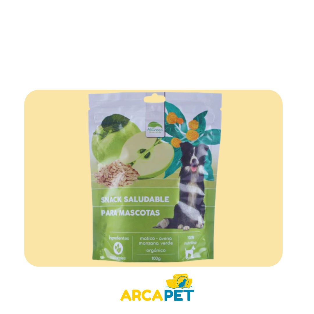 Snack Saludable All Green Matico y Manzana