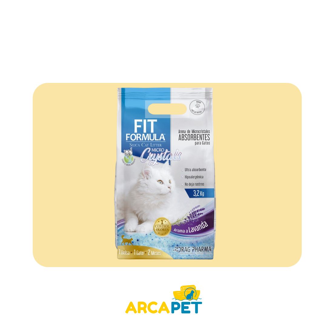 Arena Cristales Absorbentes Fit Formula Lavanda