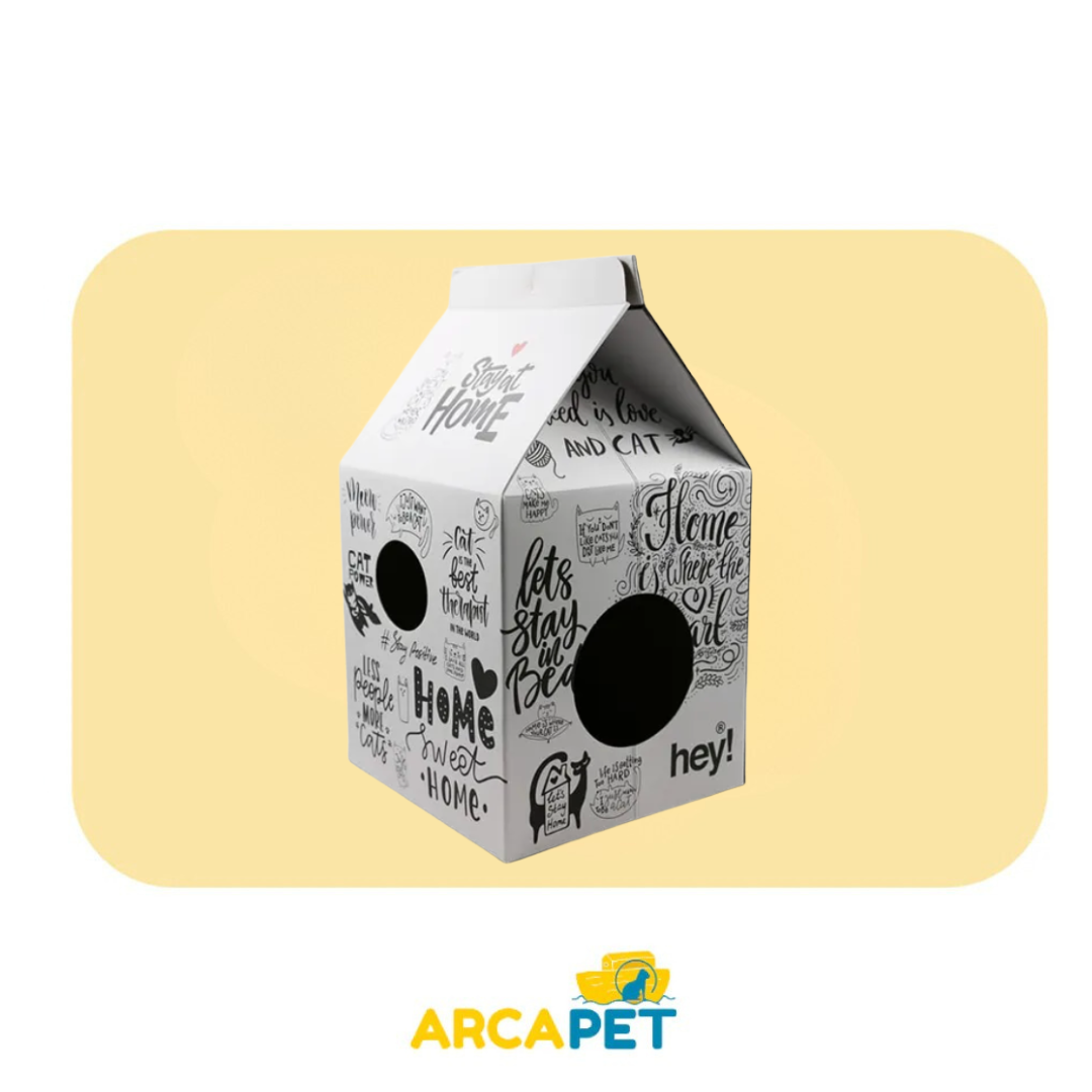 Rascador Juguete MAXI Caja de Leche Grafitti
