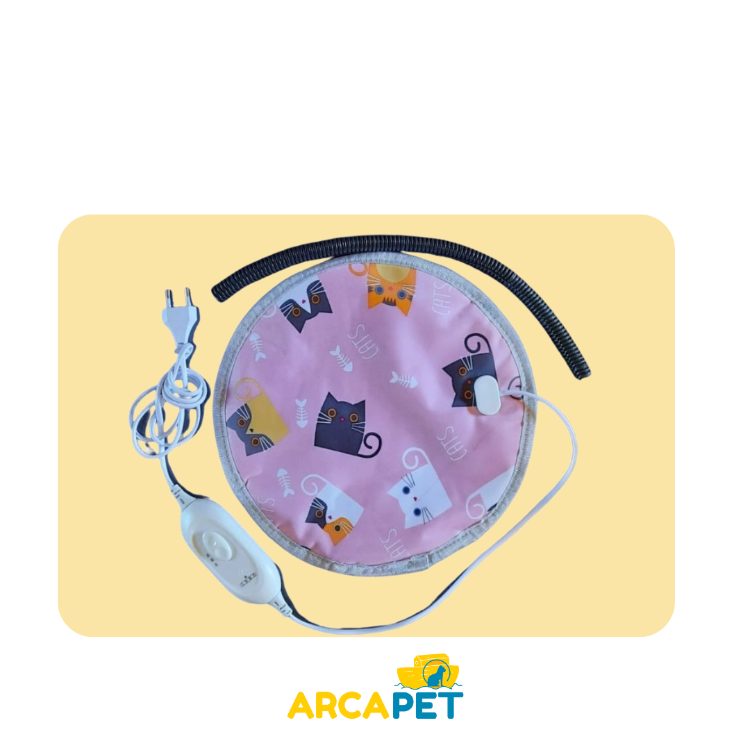 Calienta Cama Mascotas Redondo 30 Cm