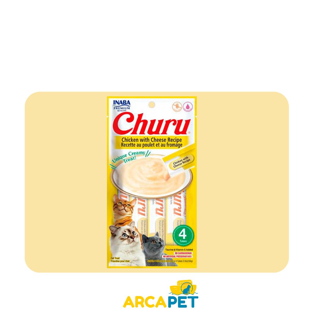 Churu Gato Sabor Pollo/Queso 4uni 56gr