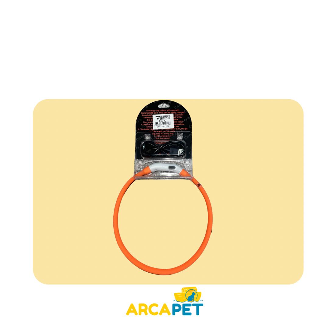 Collar Luminoso recargable Con cable USB