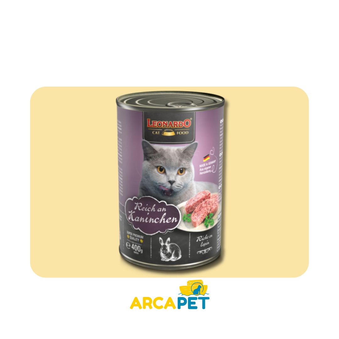Lata Leonardo Sabor Conejo 200G