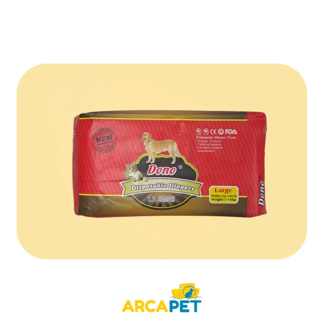 Pañal Hembra 7 a 10kg 12unidades