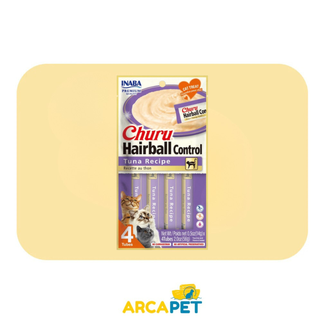 Churu Cat Hairball Control Atun 4Uni 56 Gr