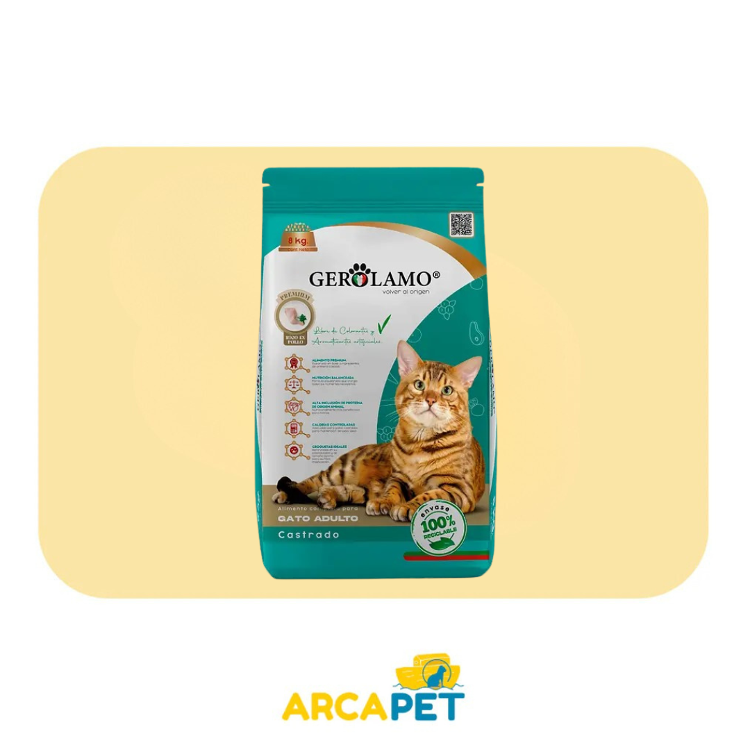 Gerolamo Alimento Premium Gato Castrado 2.7kgs