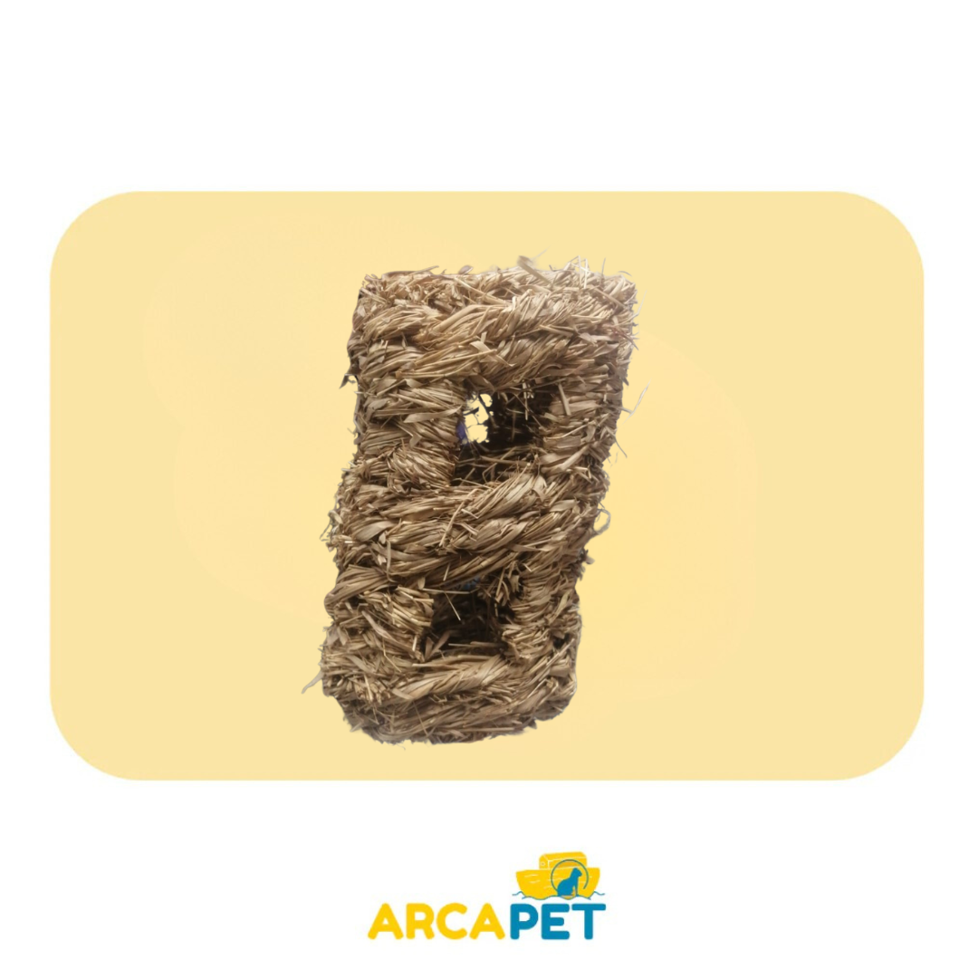 Tunel Fibra Vegetal Hamster