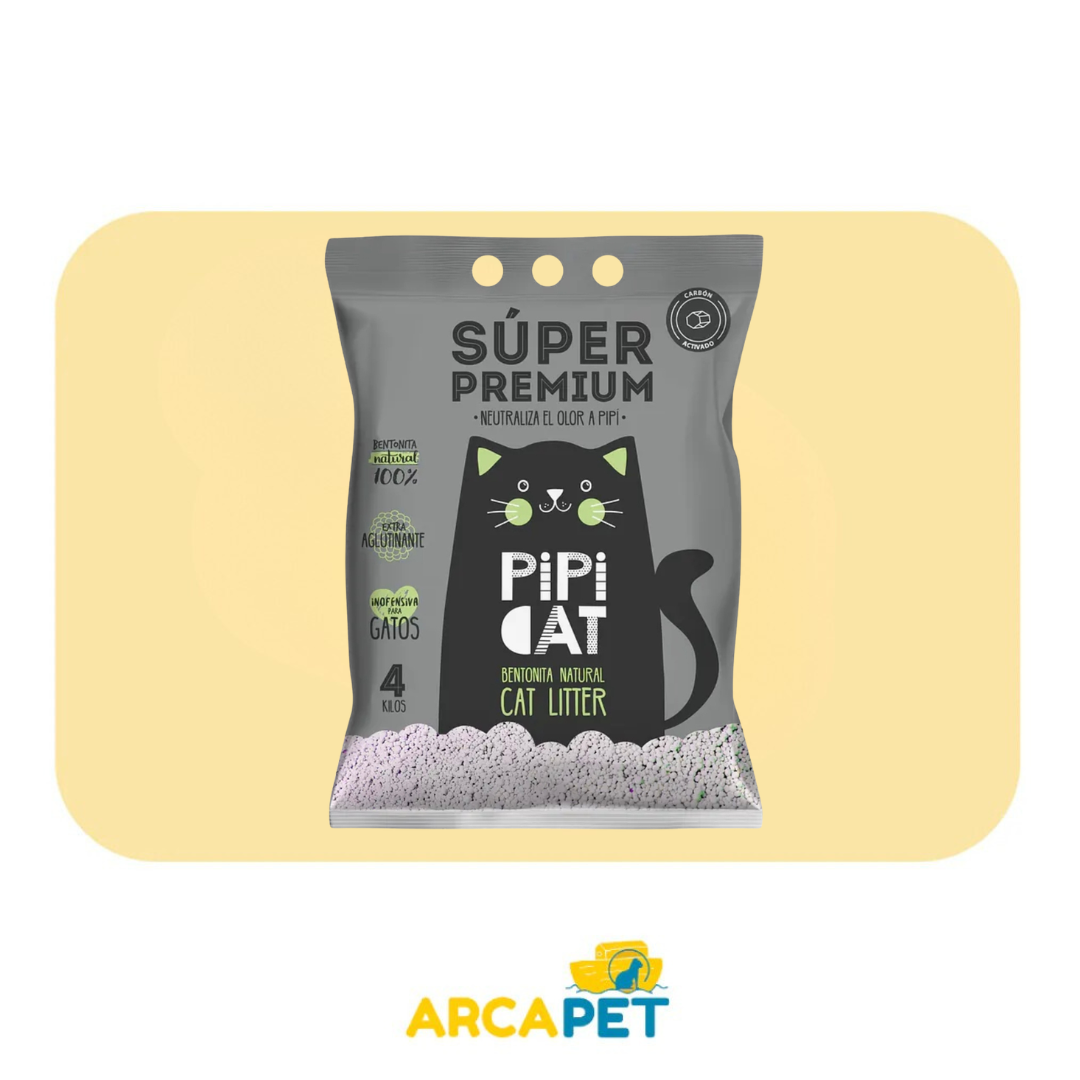 Arena Pipicat Lavanda Carbon Activo 4kg