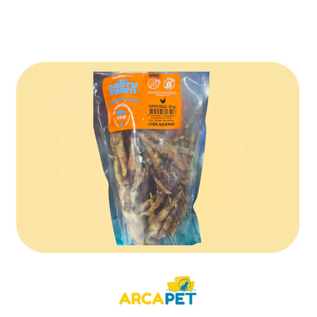 Garras de Pollo 250 Gr.