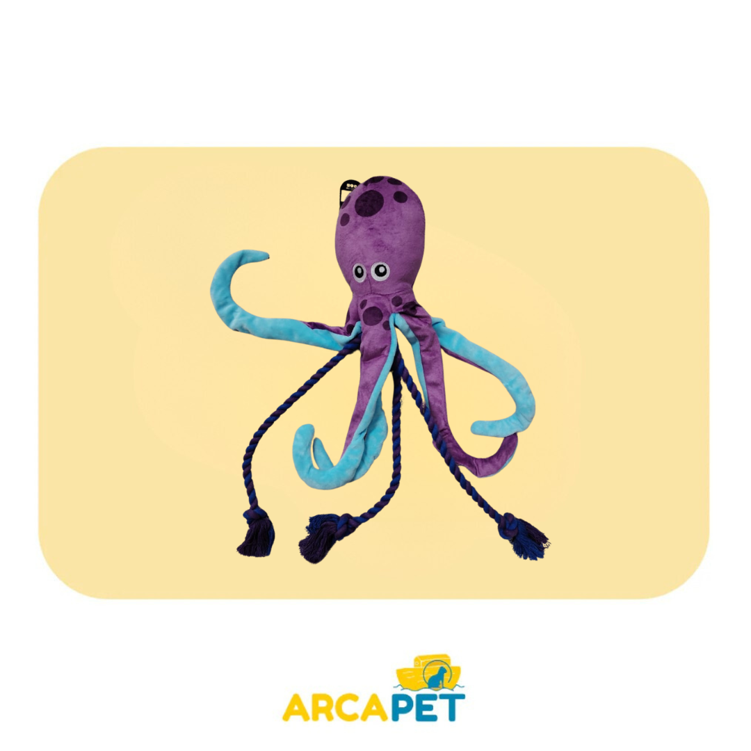 Peluche Pulpo con Cuerda