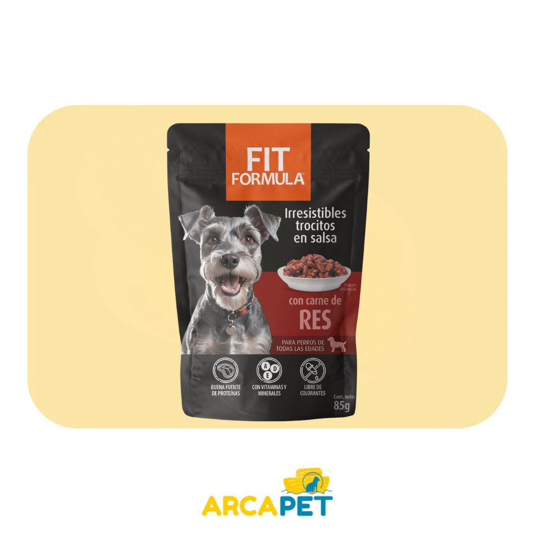 Sachet Fit Formula Perro Adulto Carne 85gr