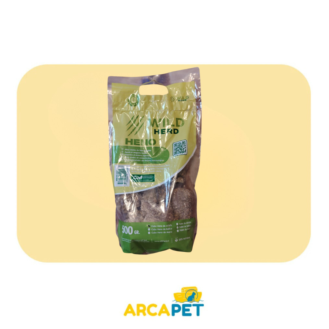 Alimento Cubo Alfalfa Wild Herd 500gm
