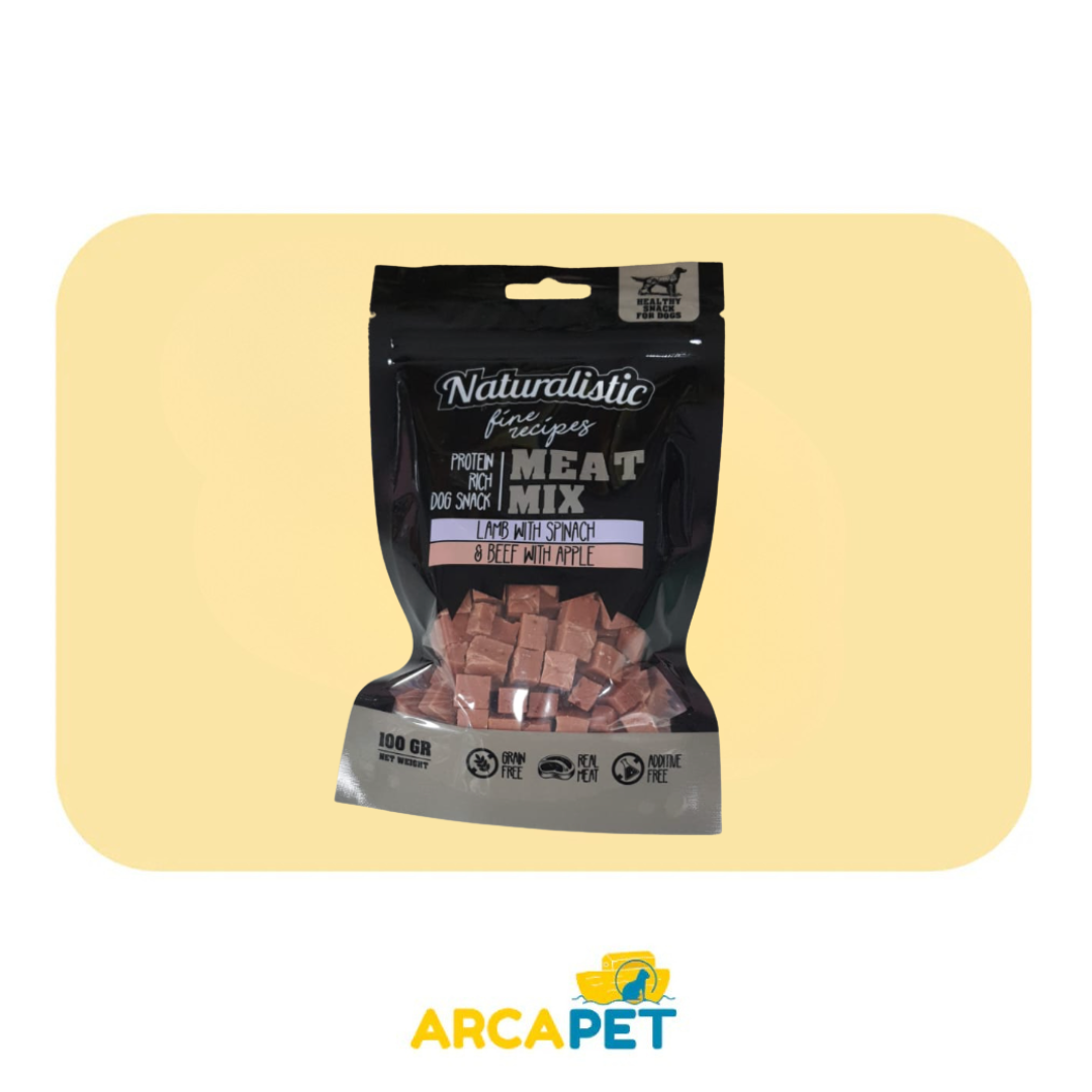 Naturalistic Meat Mix Sabor Cordero Carne Manzana 100Gr