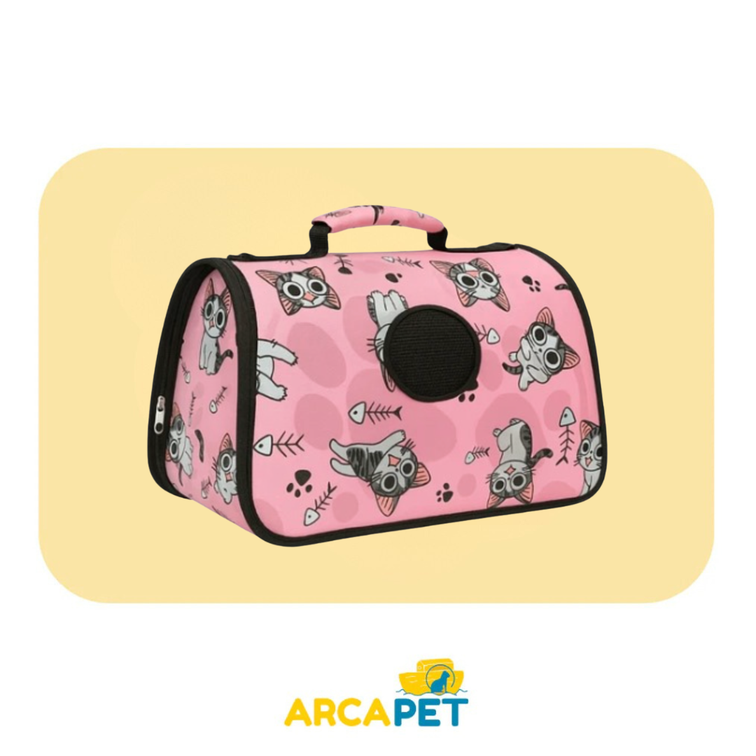 Transportador Bolso Rosado 47x20cm