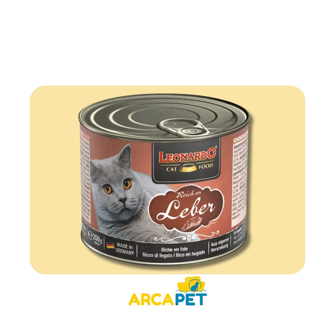 Lata Leonardo Higado 200Gr
