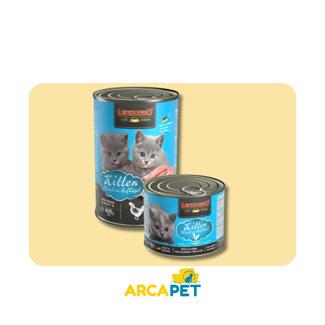 Lata Leonardo Kitten 200Gr