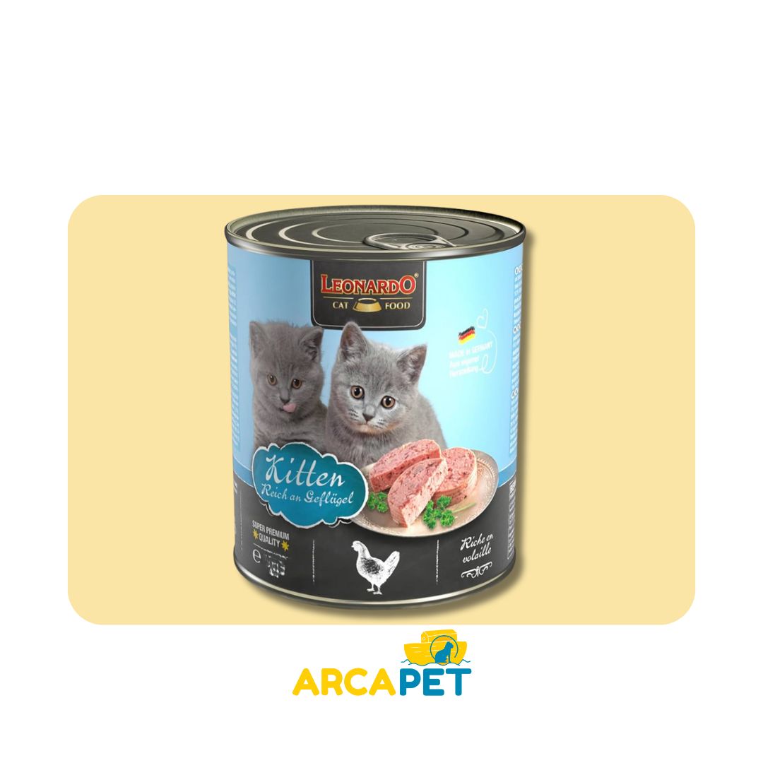 Lata Leonardo Kitten 200Gr