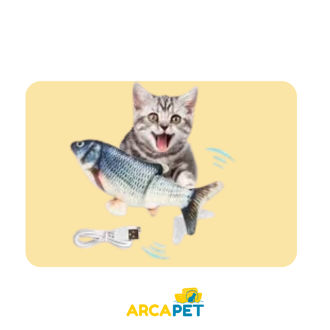 Juguete De Gato Pez Con Movimiento