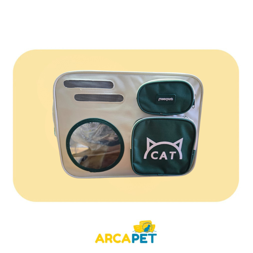 Mochila y transportadora mascotas