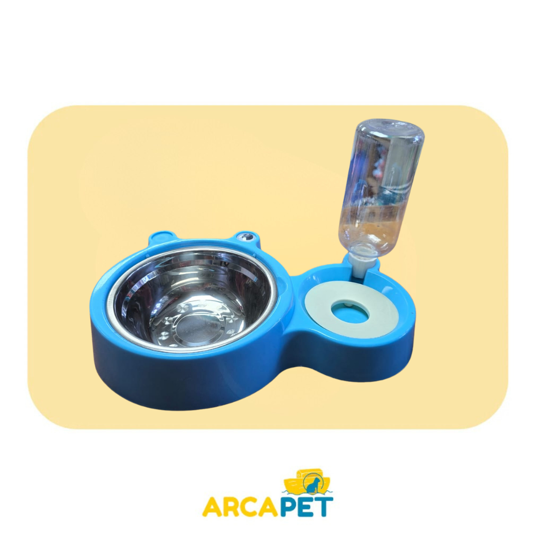 Dispensador de agua y comida chico