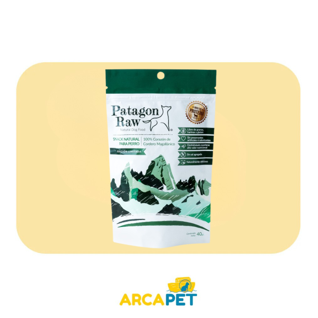 Patagon Raw Canino Corazon de Codero Magallanico 40g