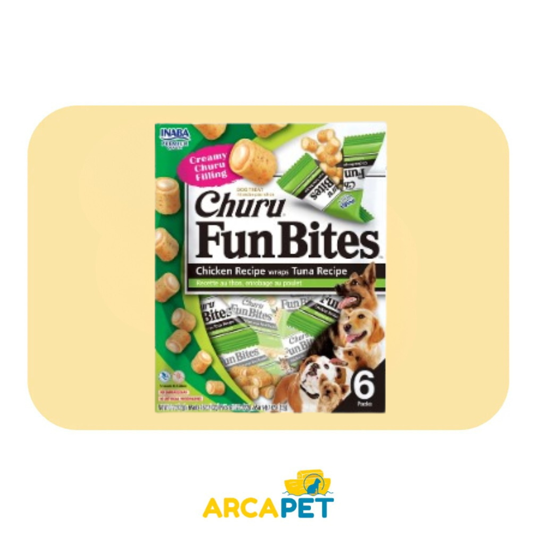 Churu Dog Fun Bites Pollo Atun