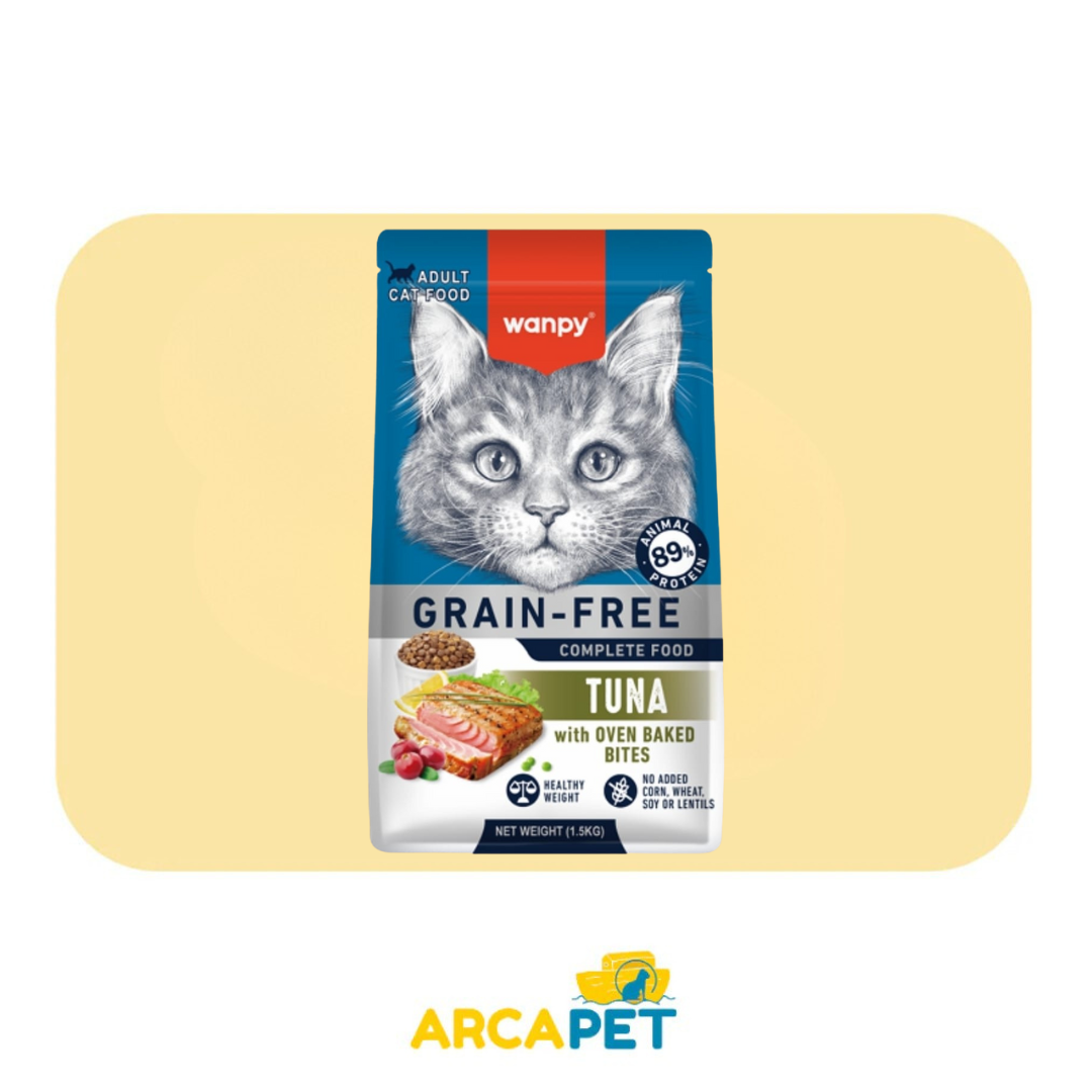 Wanpy Grain Free Tuna Adult Cats 1.5kg