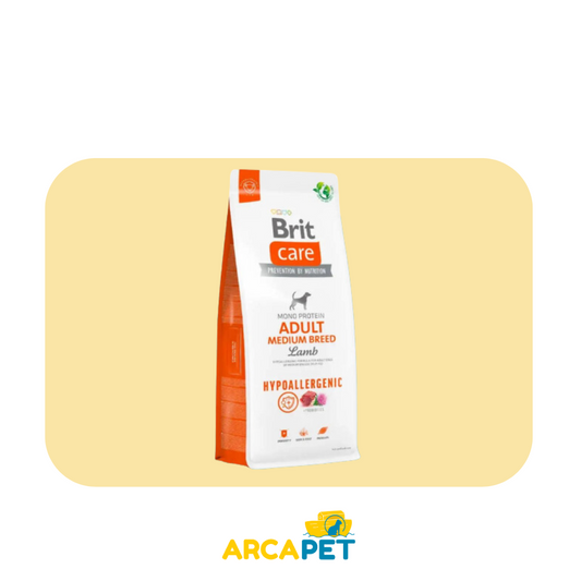 Brit Care Adult Medium Breed Lamb Hypoallergenic