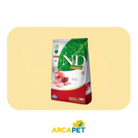NyD Prime Gato Adulto Pollo y Granada 1.5 kg
