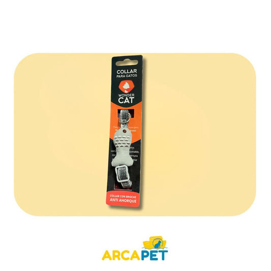 Collar Para Gatos Diseño de Pez