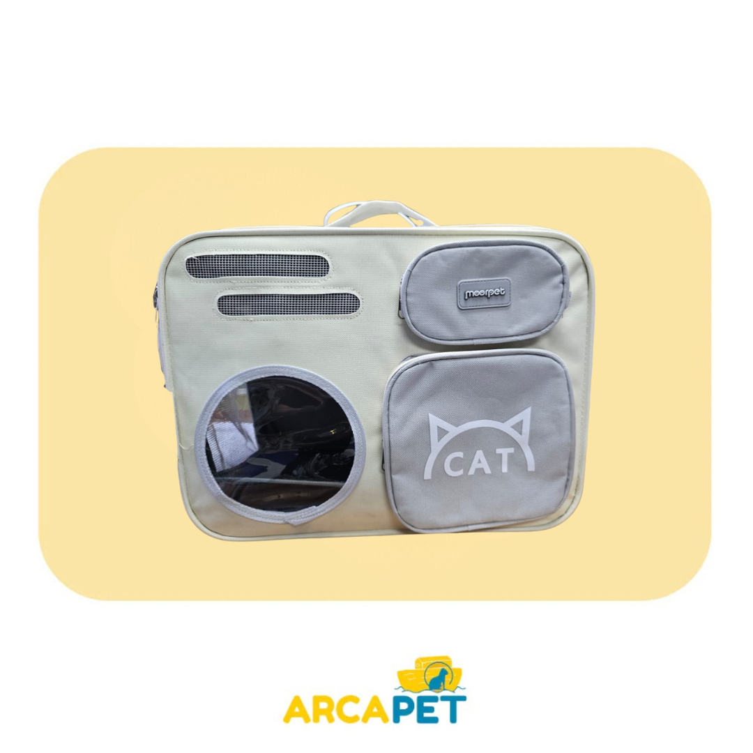 Mochila y transportadora mascotas