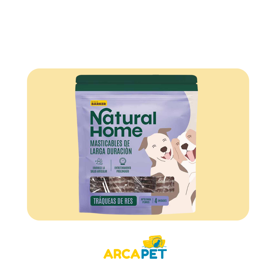 Barker Masticable Traqueas De Res Natural Home