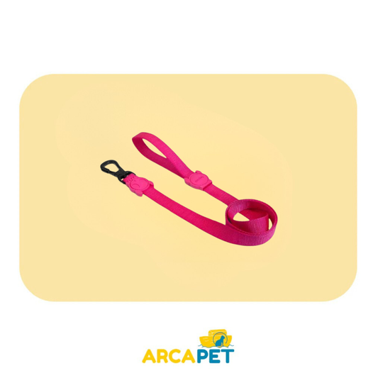 Zee Dog Correa Pink Led Talla L