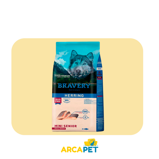 Bravery Herring Mini Senior Breed Dog 2kg