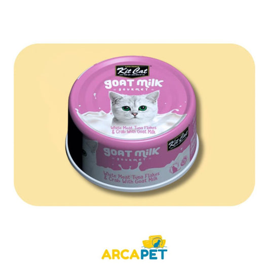Lata Kit Cat Milk  Atun con Cangrejo 70gr