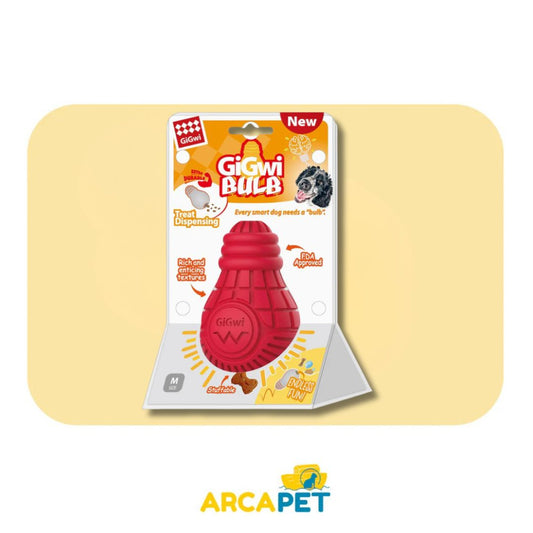 Rubber Treat Dispensador M Red 1pz