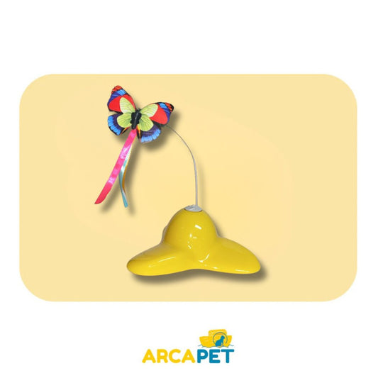 Juguete Electrico De Mariposa Para Gatos