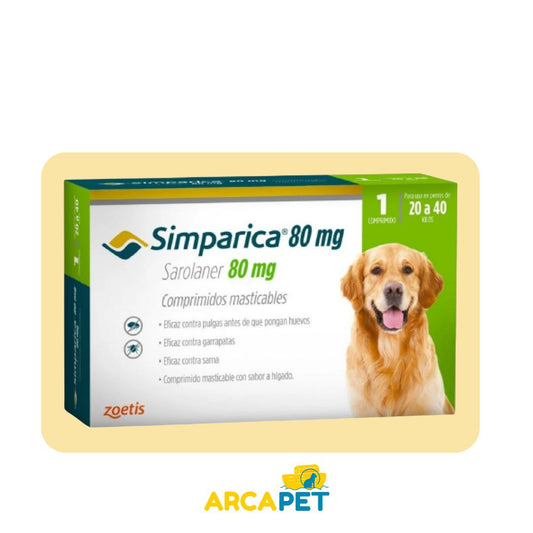 Simparica 80 mg 20,1-40 Kg - 1