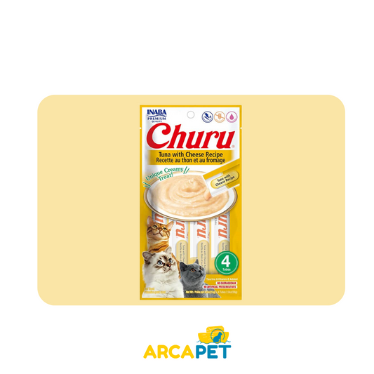 Churu Cat Atun Queso 4uni 56Gr
