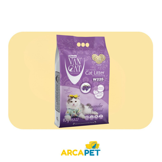 Arena VanCat Lavanda 10 Kg