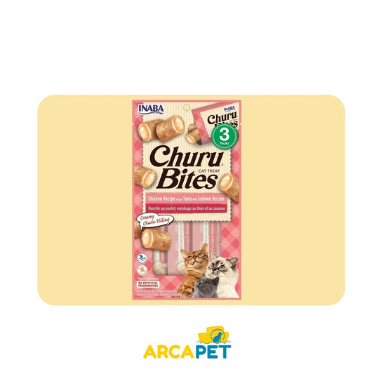 Churu Bites Atun y Salmon Cat