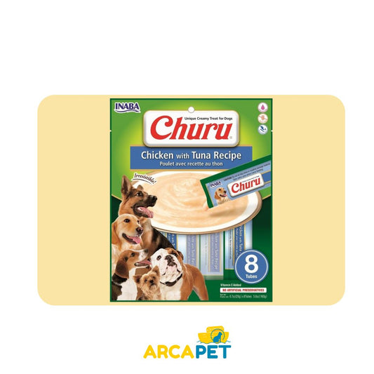 Churu Dog Pollo Atun 8uni