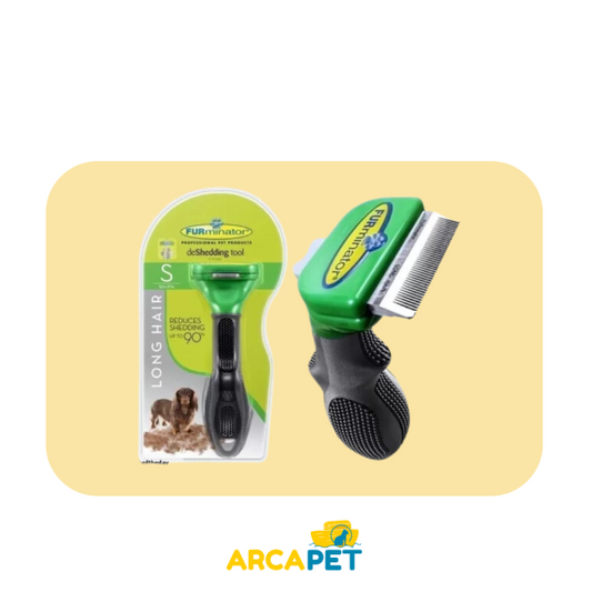 Cepillo Furminator Talla S Verde
