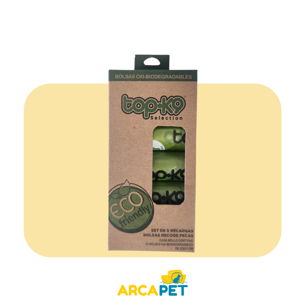 Bolsas TopK9 5 Rollos