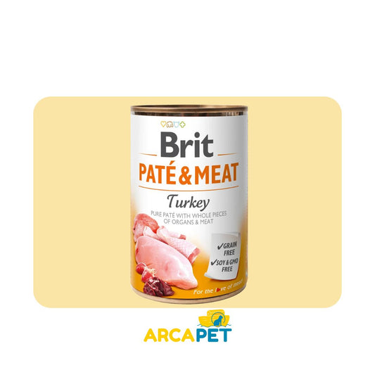 Lata Brit Care Pate And Meat Turkey 800 Gr