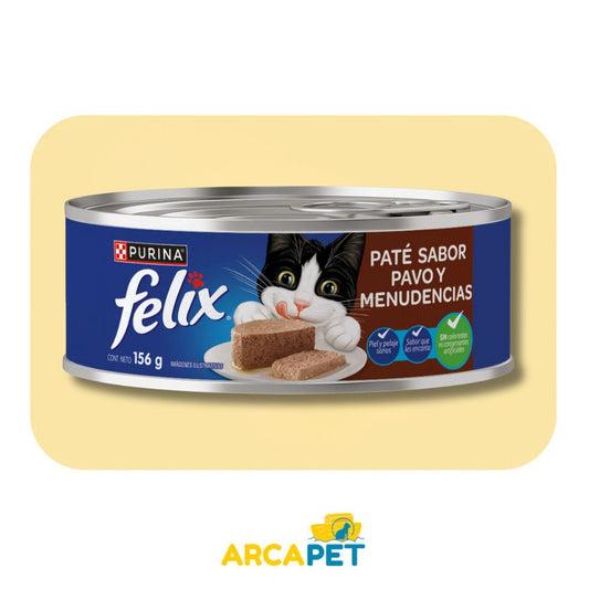 Lata Felix Pate Pavo y Menudencias 156 gr