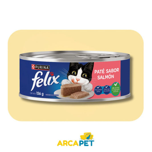 Lata Felix Pate Salmon 156 gr