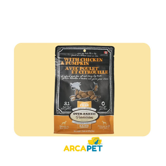 Oven Baked Treats Pollo y Calabaza 227Gr