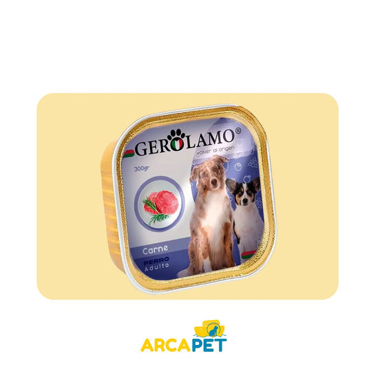 Pate Gerolamo Perro Sabor Carne 300gr