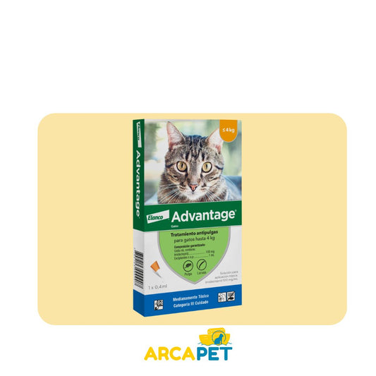 Pipeta Advantage Gato Hasta 4 Kg